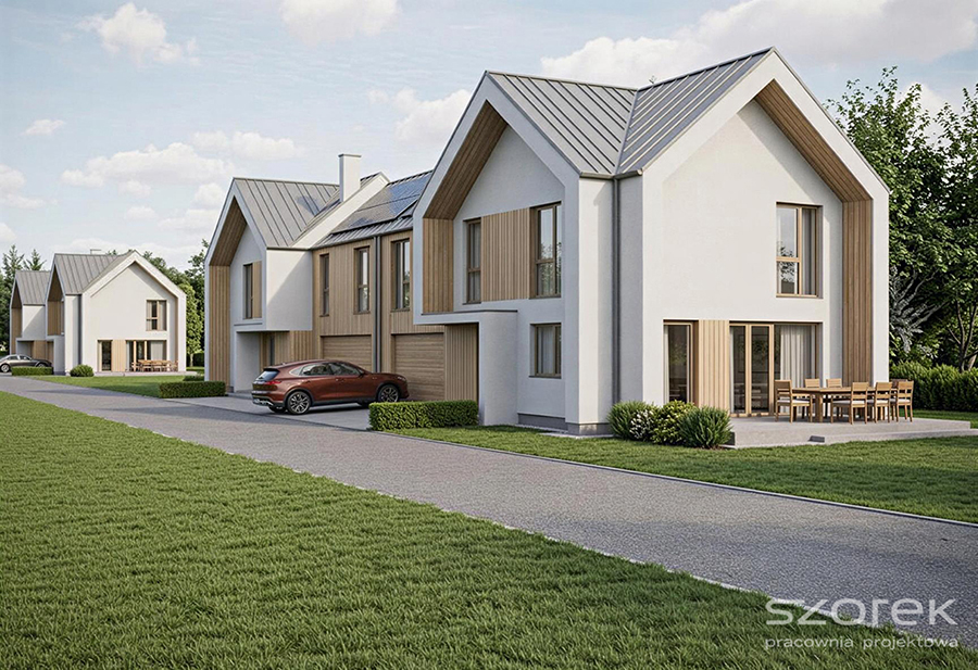 Zabudowa mieszkaniowa dwulokalowa